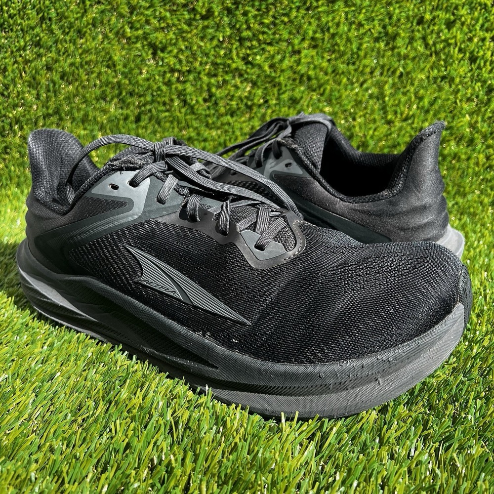 Altra Shoes Men Size 10 Experience Flow Black Athletic Running Sneakers